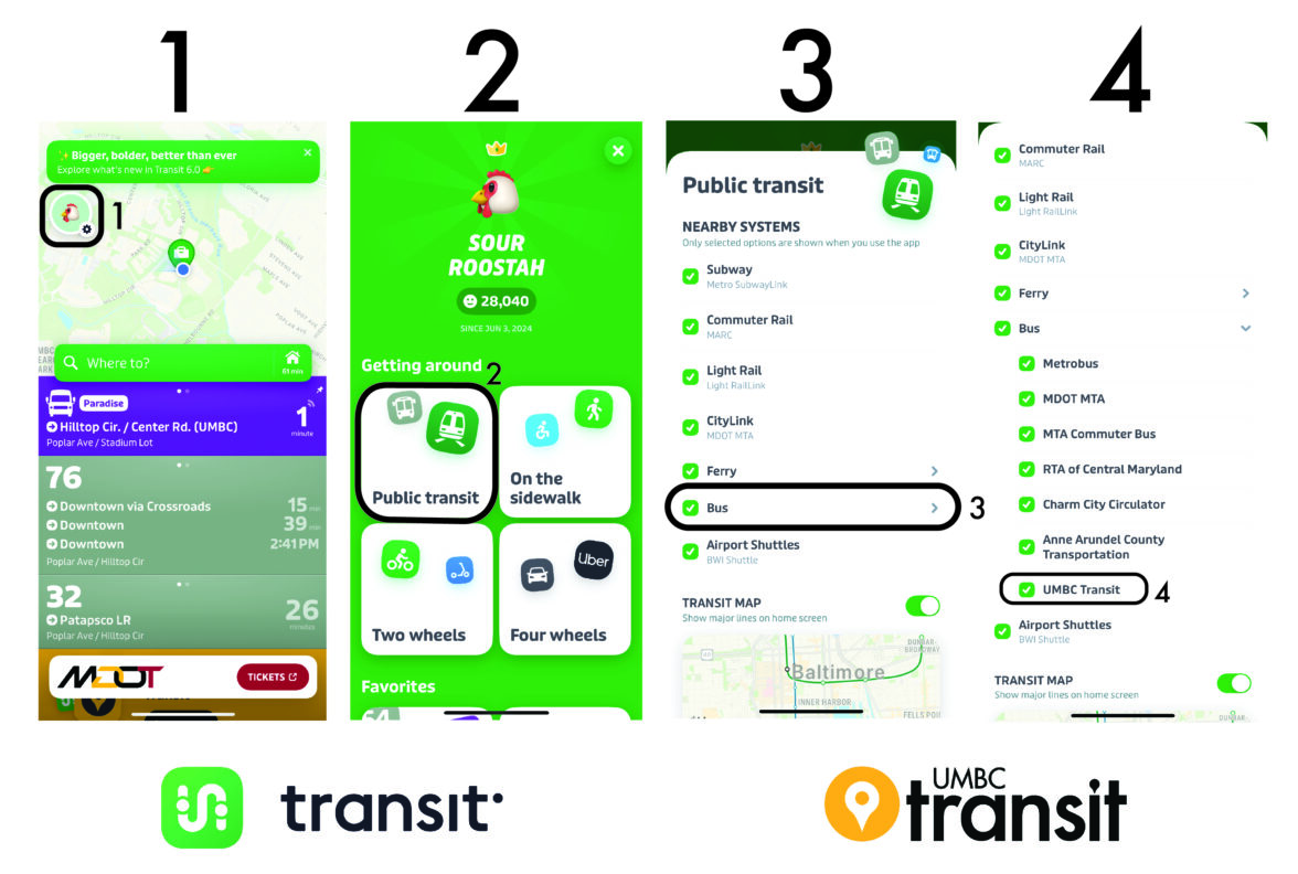 Exciting News: UMBC Transit now on Transit App!